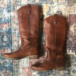 Melissa Button Lug Tall Boots